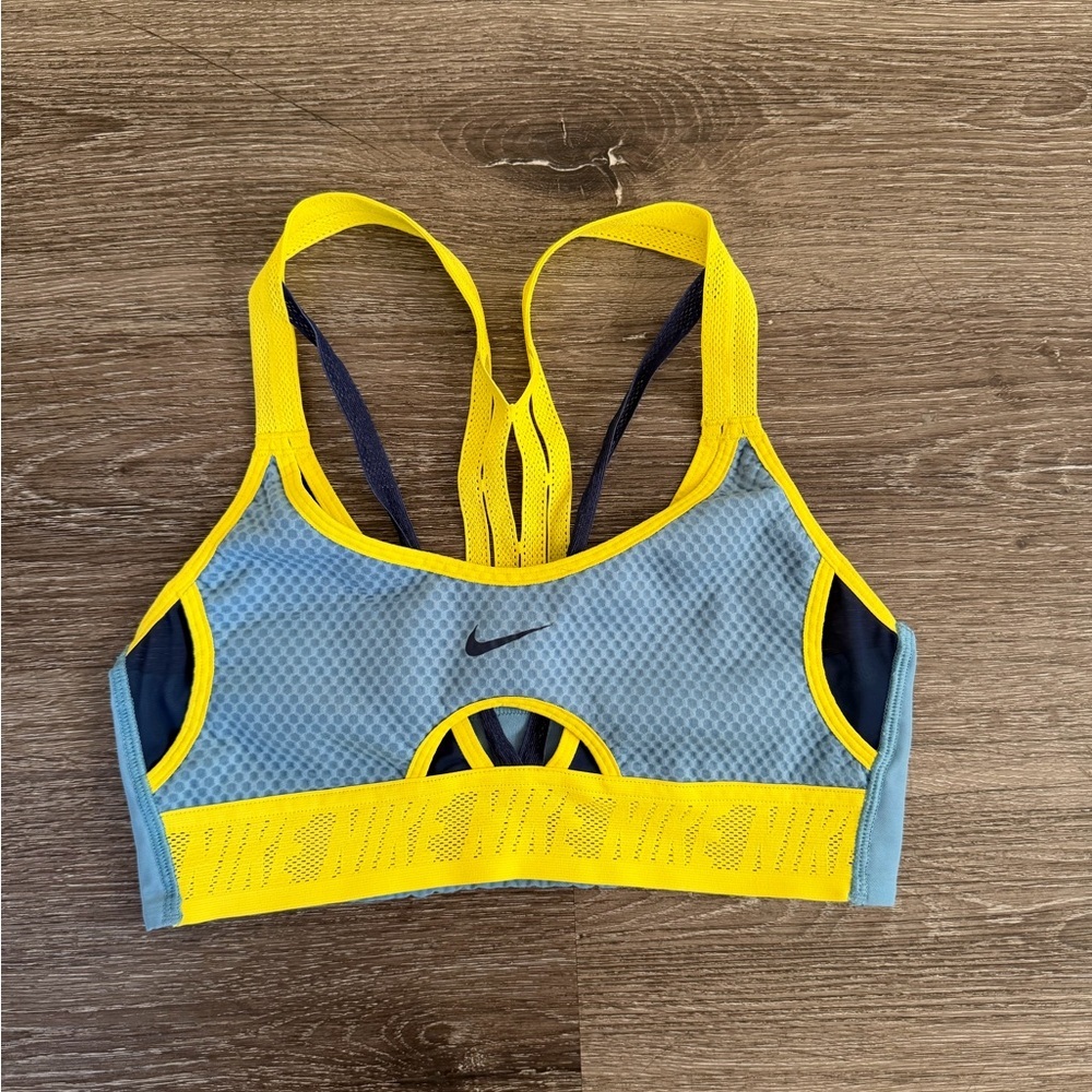 Nike Sports Bra Trio - Lavender, Yellow, Black - Picture 4 of 8